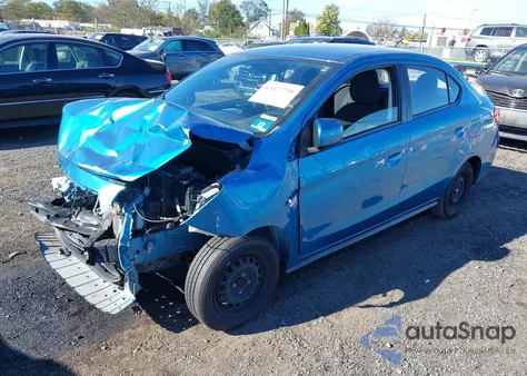 2019 Mitsubishi Mirage G4 Es из США, поврежденный, VIN ML32F3FJ1KHF15558